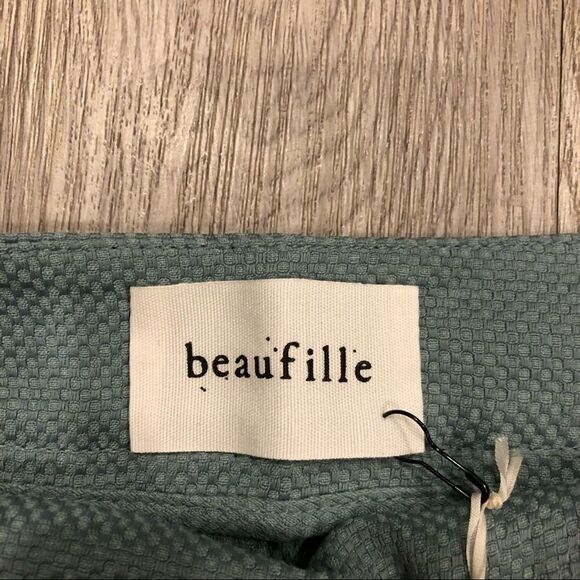 BEAUFILLE Pleated Mini Skirt Size 2 NWT - Picture 3 of 7